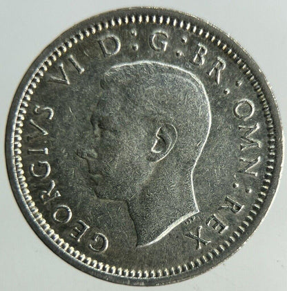 1937 George VI Threepence Silver Coin | Fine Collectable Grade