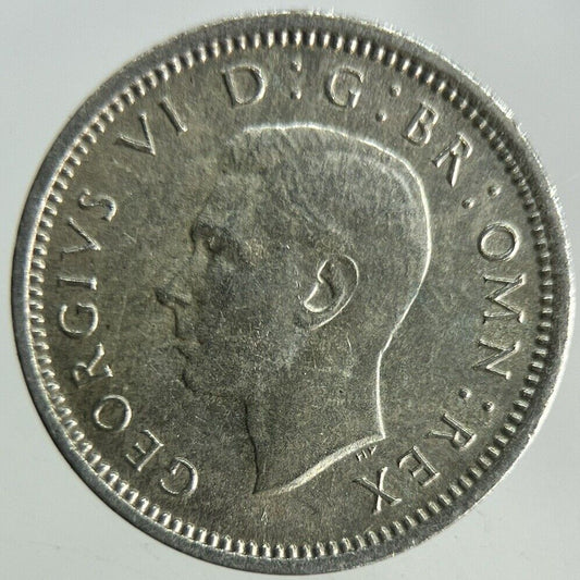 1937 George VI Threepence Silver Coin | Fine Collectable Grade