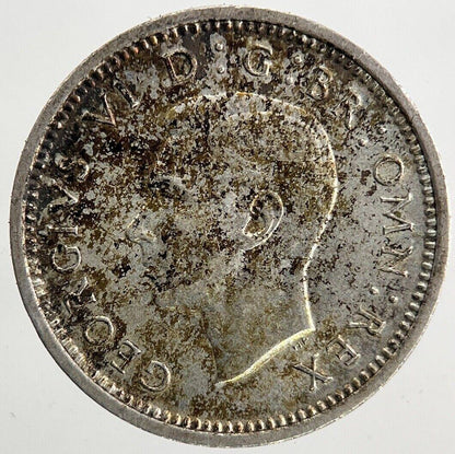 1937 George VI Threepence Silver Coin | Fine Collectable Grade