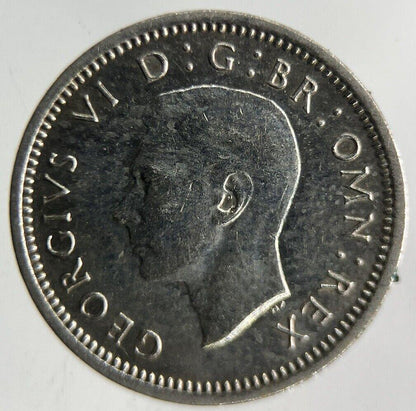 1937 George VI Threepence Silver Coin | Fine Collectable Grade