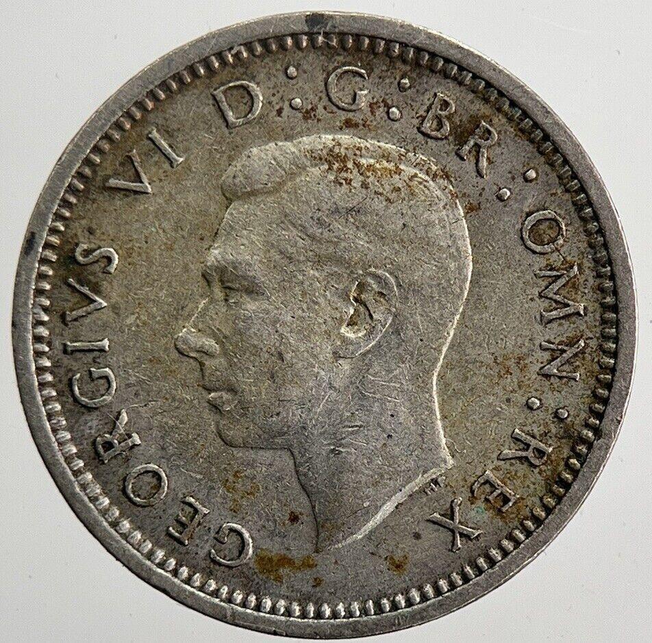 1937 George VI Threepence Silver Coin | Fine Collectable Grade | a5871
