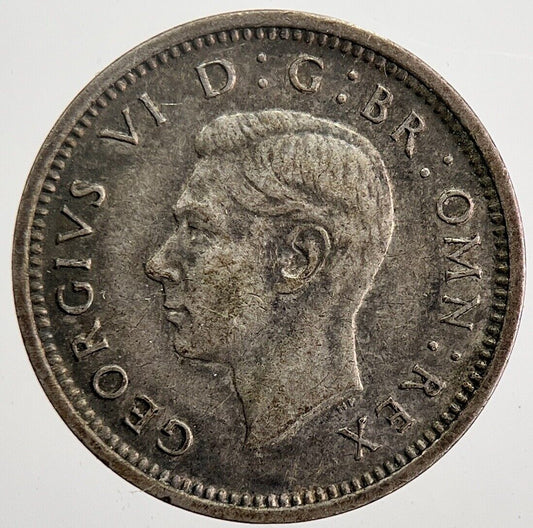 1937 George VI Threepence Silver Coin | Fine Collectable Grade | a5864
