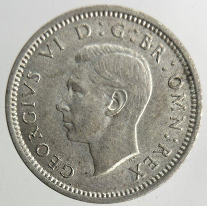 1937 George VI Threepence Silver Coin | Very High Grade
