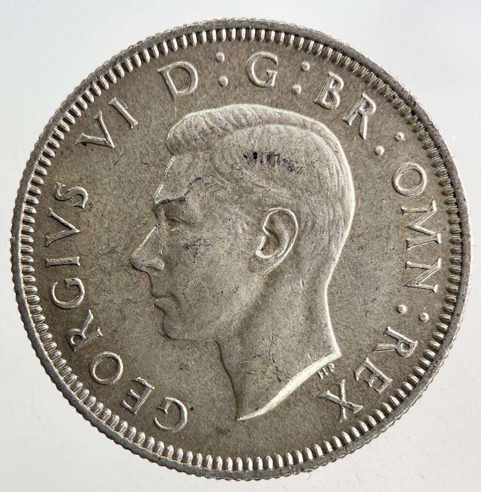 1937 George VI Shilling Silver Coin | Very High Grade