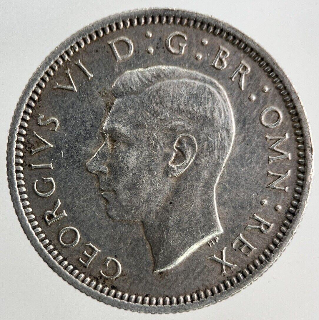 1937 George VI Sixpence Silver Coin | Fine Collectable Grade