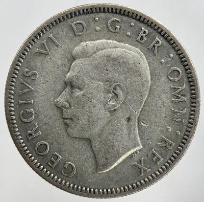 1937 George VI Shilling Silver Coin | Fine Collectable Grade
