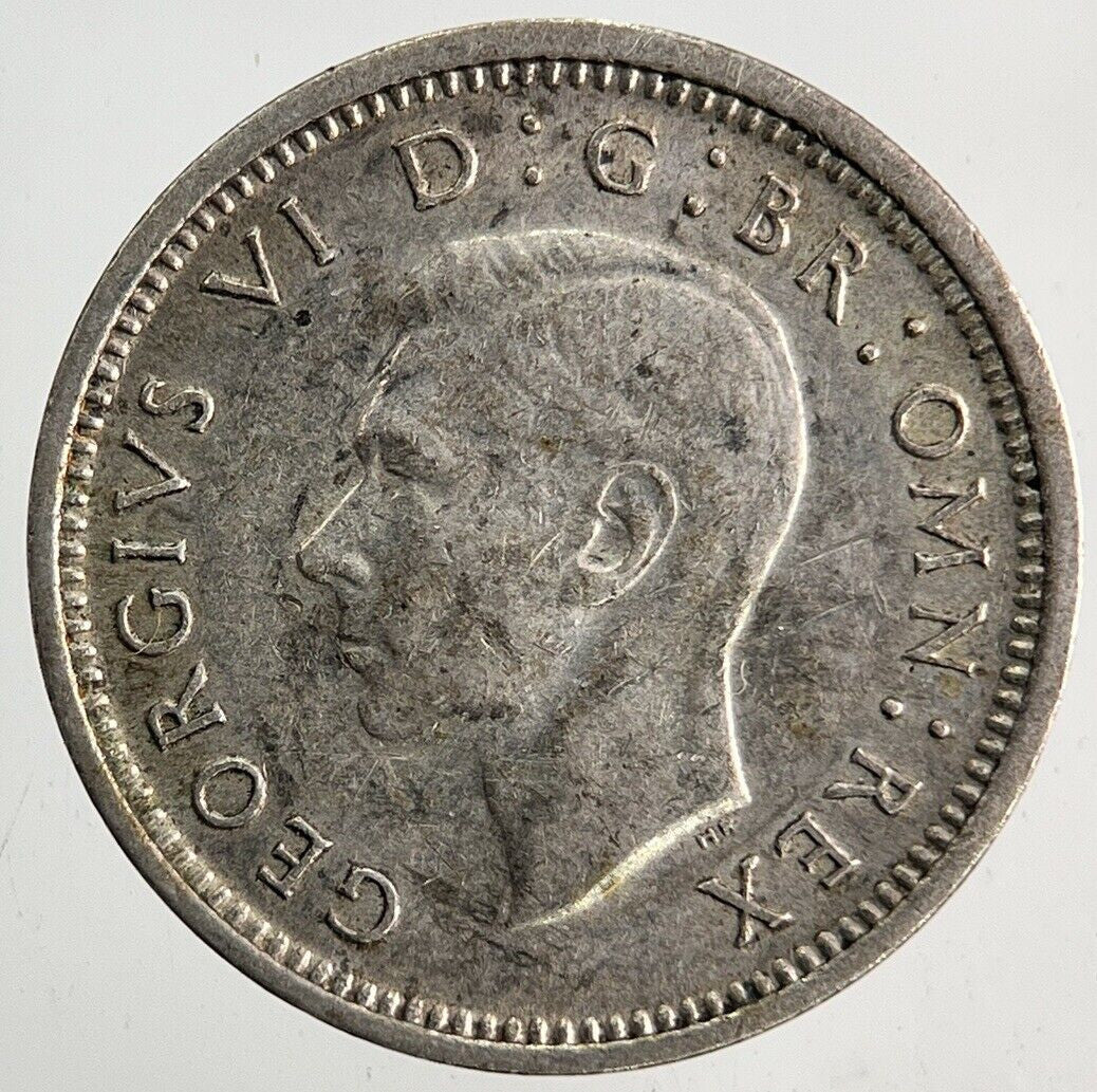 1937 George VI Threepence Silver Coin | Fine Collectable Grade