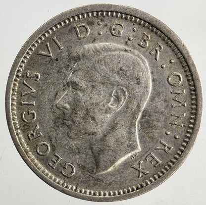 1937 George VI Threepence Silver Coin | Fine Collectable Grade
