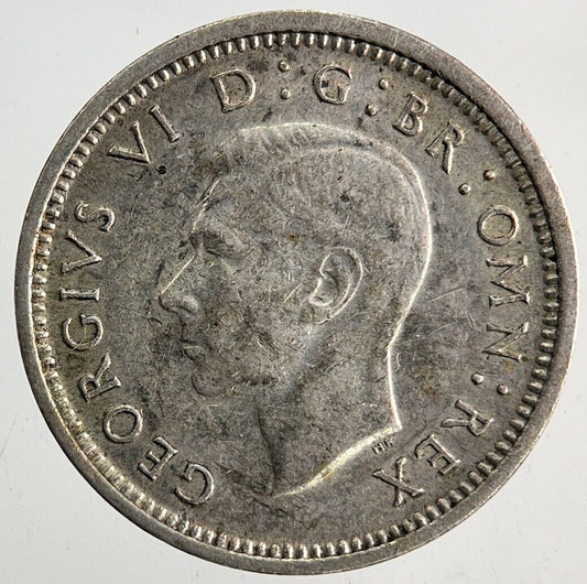 1937 George VI Threepence Silver Coin | Fine Collectable Grade