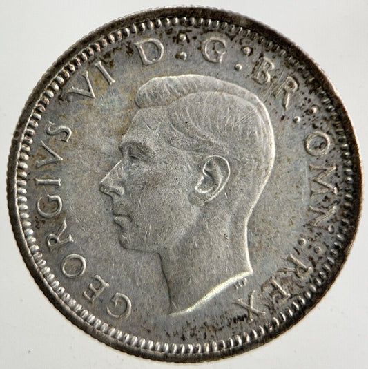 1937 George VI Sixpence Silver Coin | Very High Grade