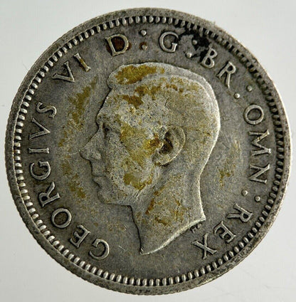 1937 George VI Sixpence Silver Coin | Fine Collectable Grade