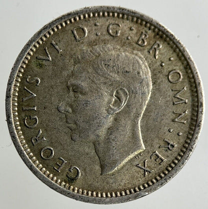 1937 George VI Threepence Silver Coin | Fine Collectable Grade