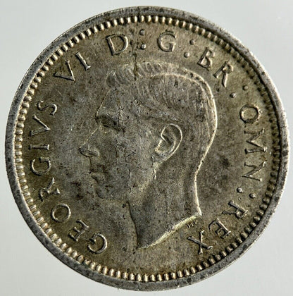 1937 George VI Threepence Silver Coin | Fine Collectable Grade