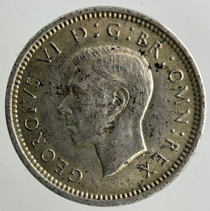 1937 George VI Threepence Silver Coin | Fine Collectable Grade