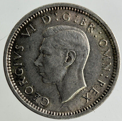 1937 George VI Threepence Silver Coin | Fine Collectable Grade