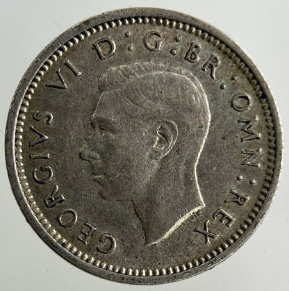 1937 George VI Threepence Silver Coin | Fine Collectable Grade