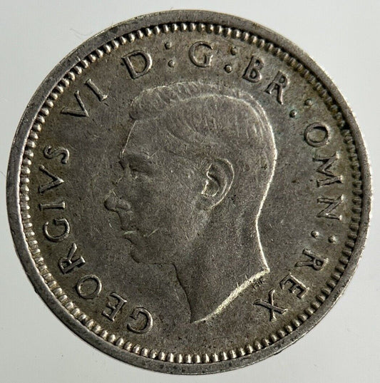 1937 George VI Threepence Silver Coin | Fine Collectable Grade
