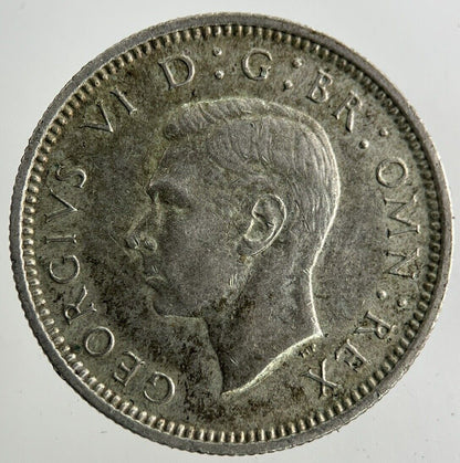 1937 George VI Sixpence Silver Coin | Very High Grade