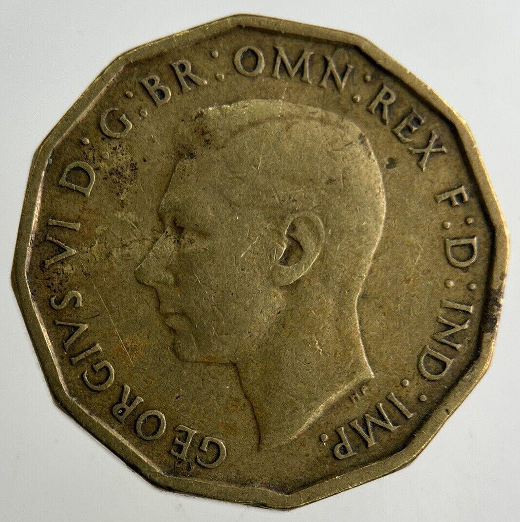 1937 George VI Threepence Coin | Fine Collectable Grade