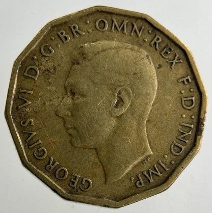 1937 George VI Threepence Coin | Fine Collectable Grade