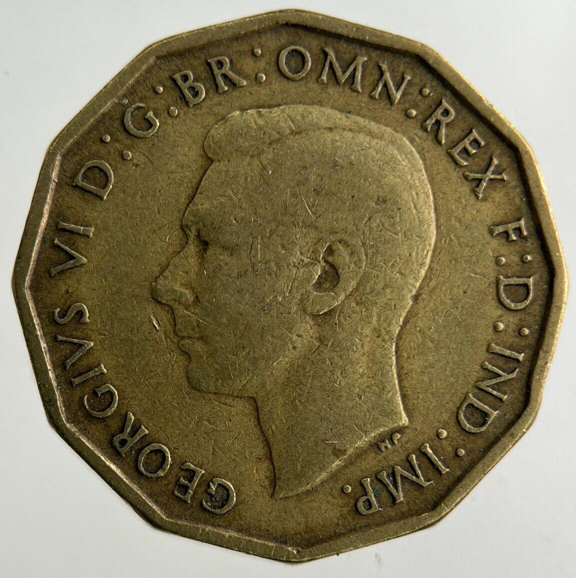 1937 George VI Threepence Coin | Fine Collectable Grade