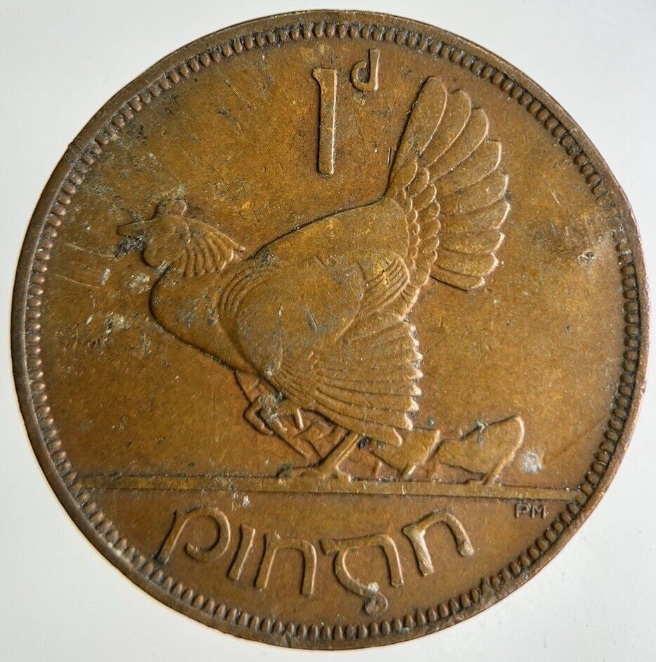 1937 Irish One Penny Coin | Fine Collectable Grade