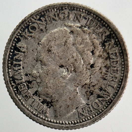 1937 Netherlands 10 Cents Silver Coin | Collectable Grade | a6288