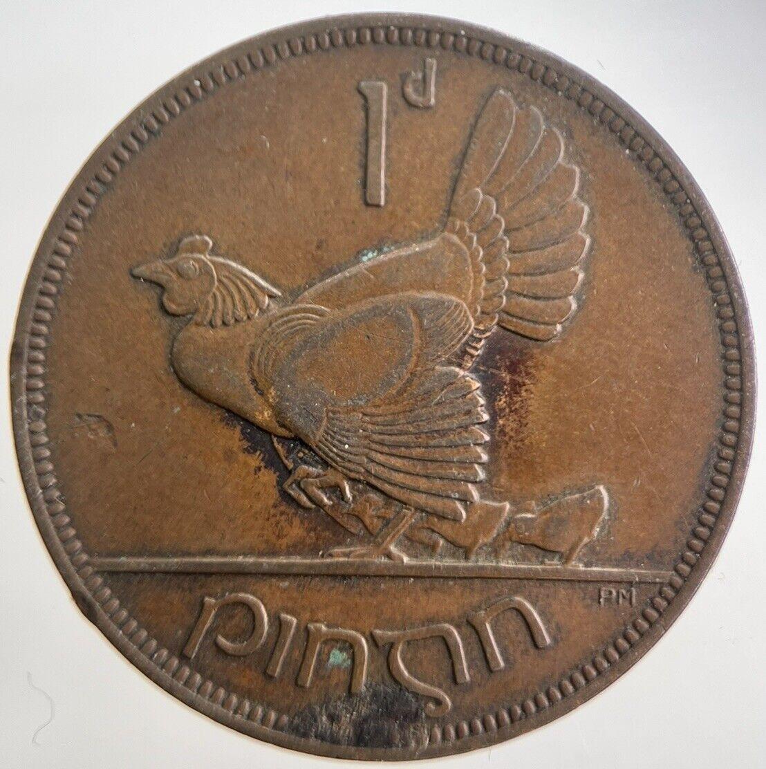 1937 Irish Penny Coin | Very High Grade | a4728