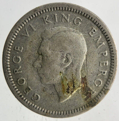 1937 New Zealand Threepence Silver Coin | Collectable Grade