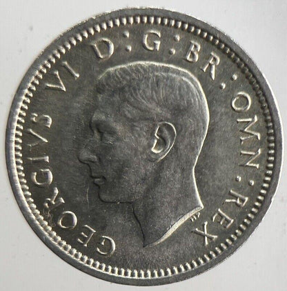1937 George VI Threepence Silver Coin | Very High Grade | a4272