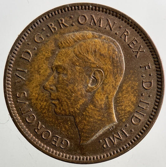 1937 George VI Wren Farthing Coin | Very High Grade