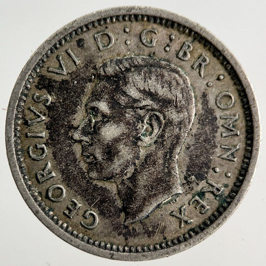 1937 George VI Threepence Silver Coin | Very High Grade