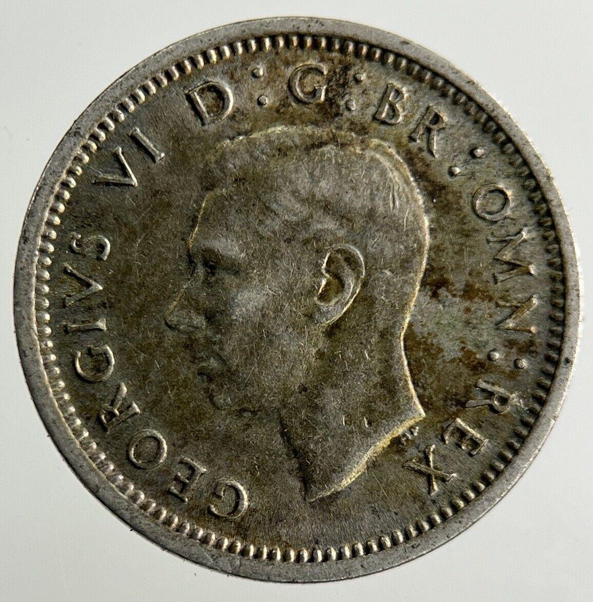 1937 George VI Threepence Silver Coin | Very High Grade