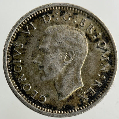 1937 George VI Threepence Silver Coin | Very High Grade