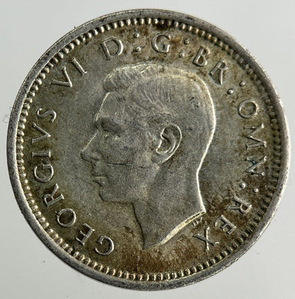 1937 George VI Threepence Silver Coin | Very High Grade