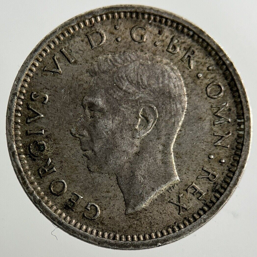 1937 George VI Threepence Silver Coin | Very High Grade