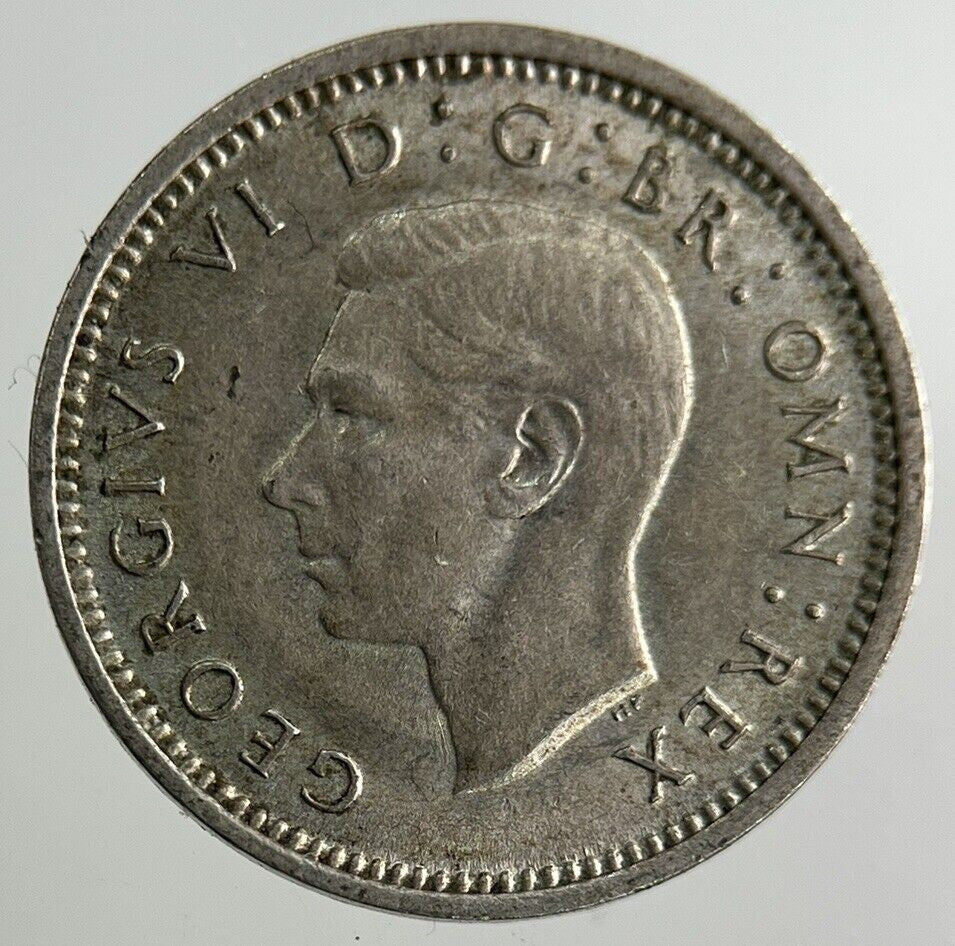 1937 George VI Threepence Silver Coin | Very High Grade