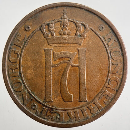 1937 Sweden 5 Ore Coin | Fine Collectable Grade | a7431