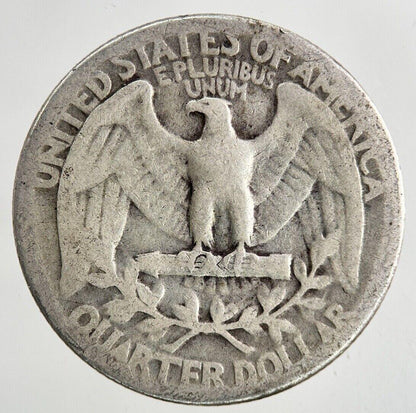 1937 US USA Quarter Dollar Silver Coin | Collectable Grade