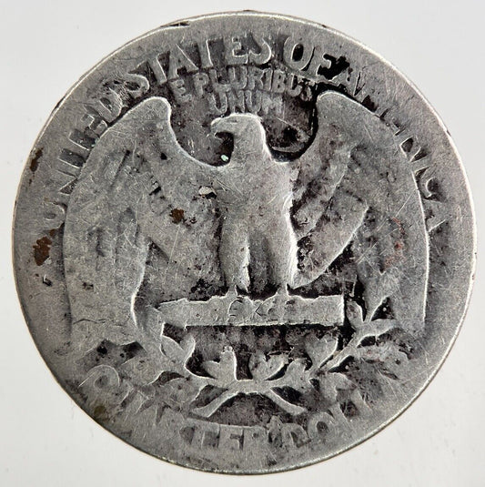 1937 US USA Quarter Dollar Silver Coin | Collectable Grade