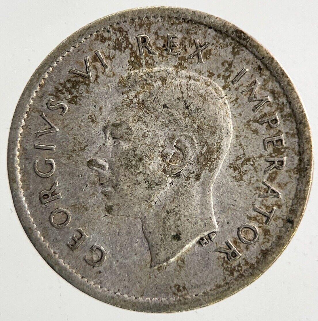 1937 South Africa Threepence Silver Coin | Fine Collectable Grade