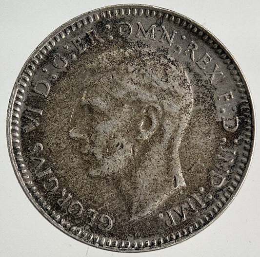1938 Australia Threepence Silver Coin | Fine Collectable Grade
