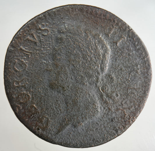 1750 Irish Half-Penny Coin | Collectable Grade
