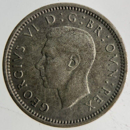 1938 George VI Threepence Silver Coin | Fine Collectable Grade