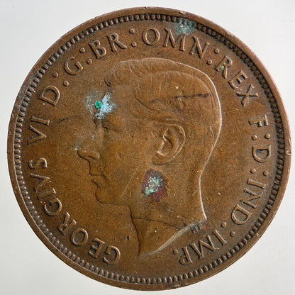 1938 George VI One Penny Coin | Fine Collectable Grade