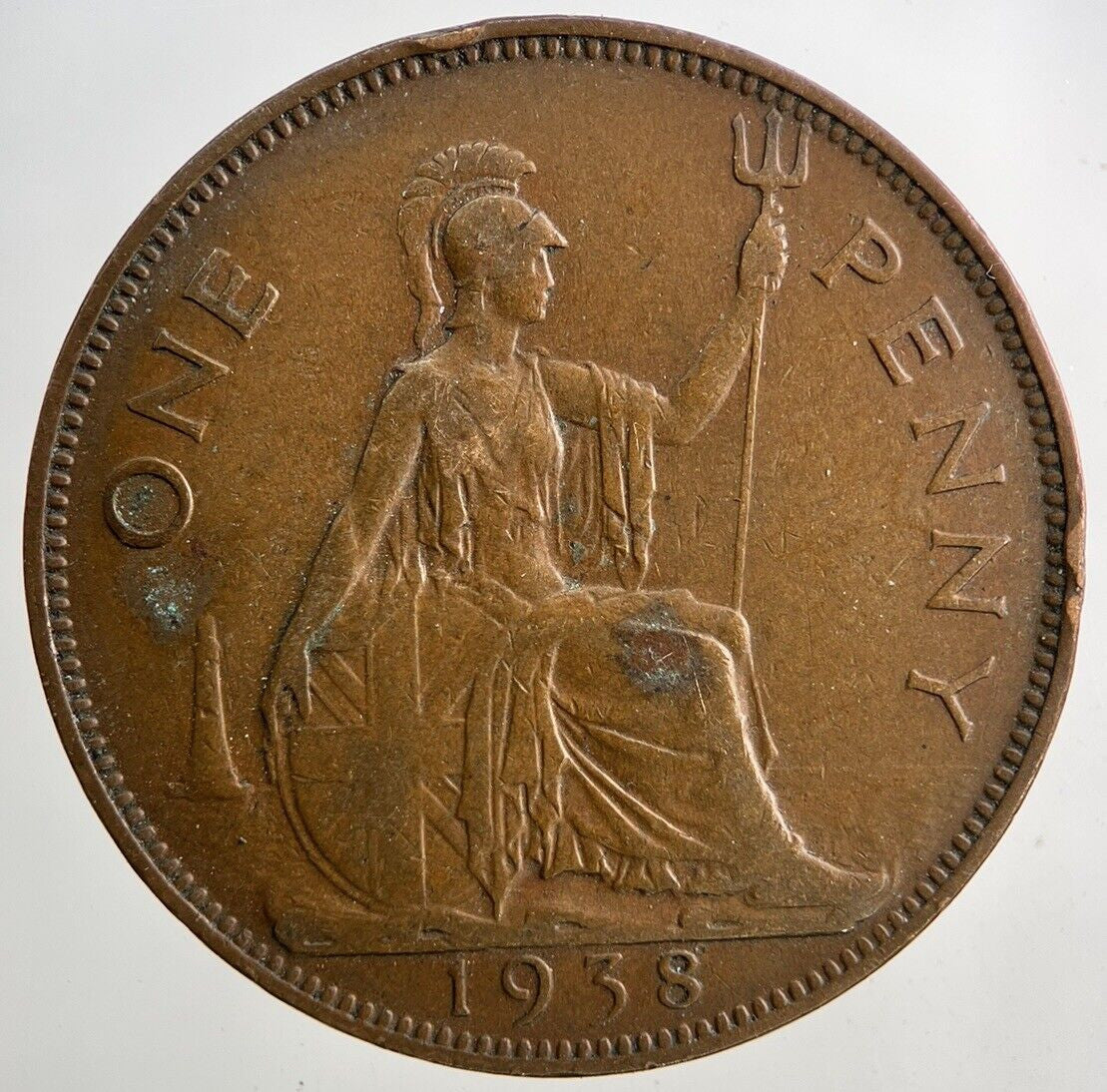 1938 George VI One Penny Coin | Fine Collectable Grade