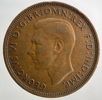 1938 George VI One Penny Coin | Fine Collectable Grade