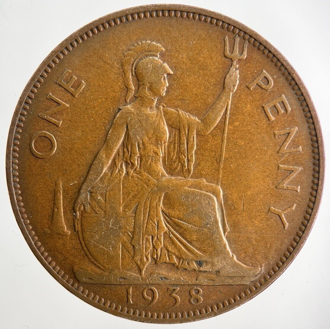 1938 George VI One Penny Coin | Fine Collectable Grade