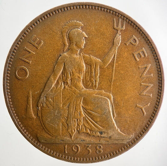 1938 George VI One Penny Coin | Fine Collectable Grade