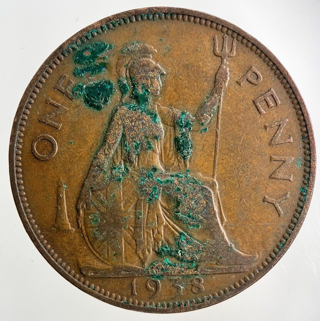 1938 George VI One Penny Coin | Collectable Grade